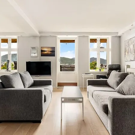 Apartament Dinbnb Homes I Panorama View 600m From Bryggen