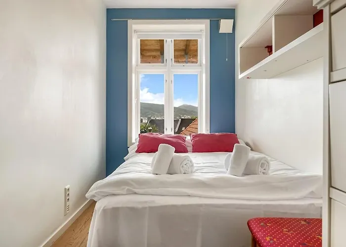 Dinbnb Homes I Panorama View 600m From Bryggen Lejlighed Bergen