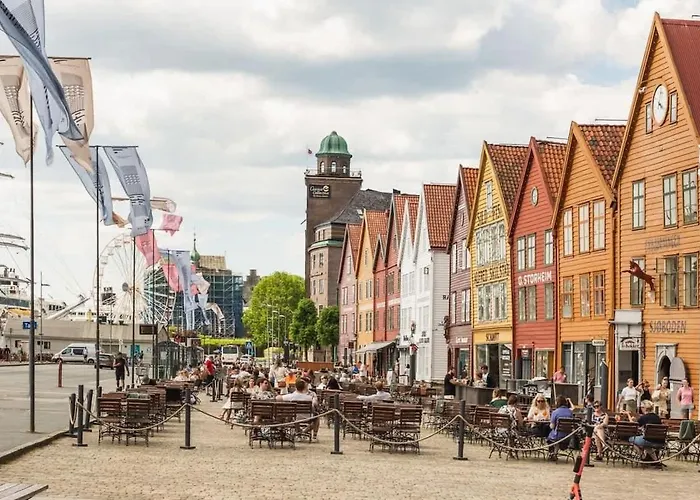 Dinbnb Homes I Panorama View 600m From Bryggen * Bergen