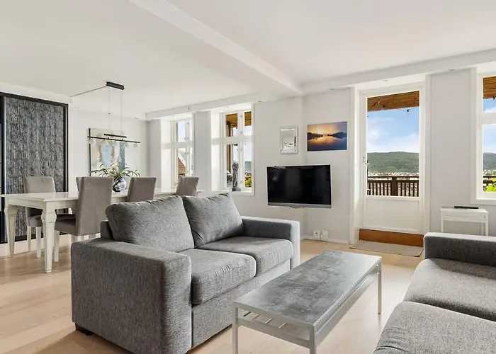 Apartment Dinbnb Homes I Panorama View 600m From Bryggen Bergen