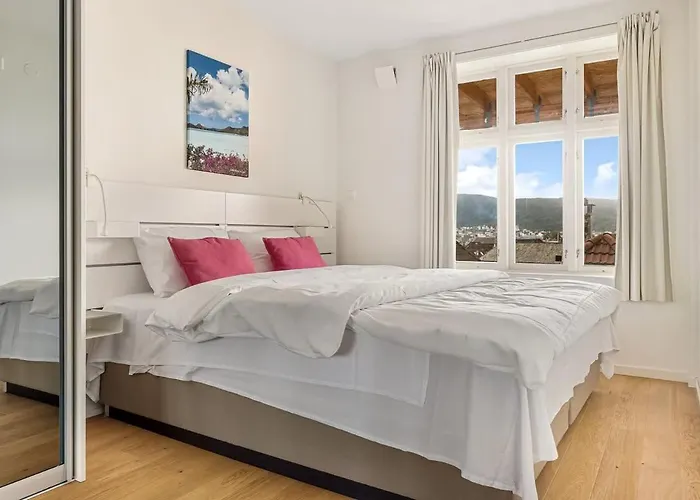 Dinbnb Homes I Panorama View 600m From Bryggen Apartment